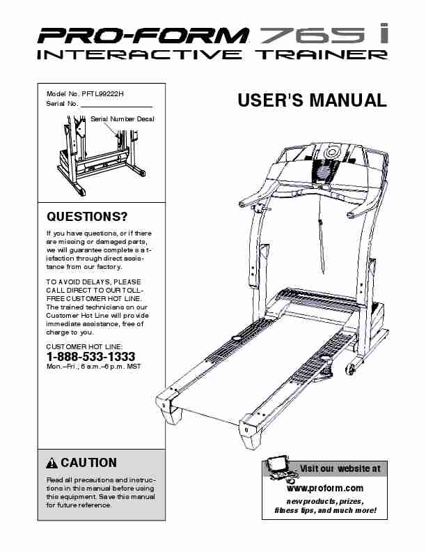 ProForm Treadmill PFTL99222H-page_pdf
